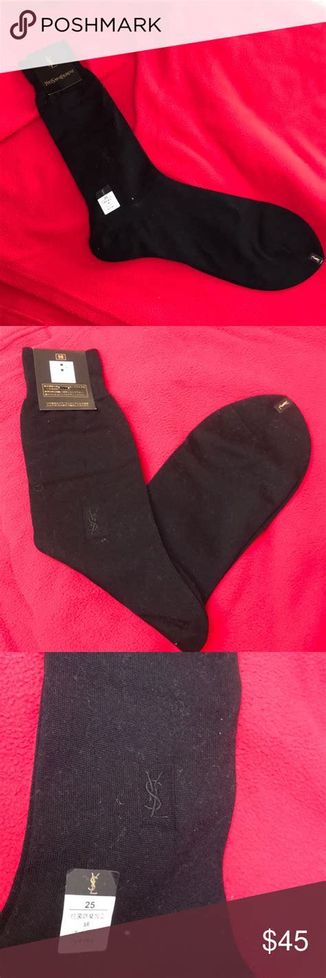 ysl black socks|ysl clothing.